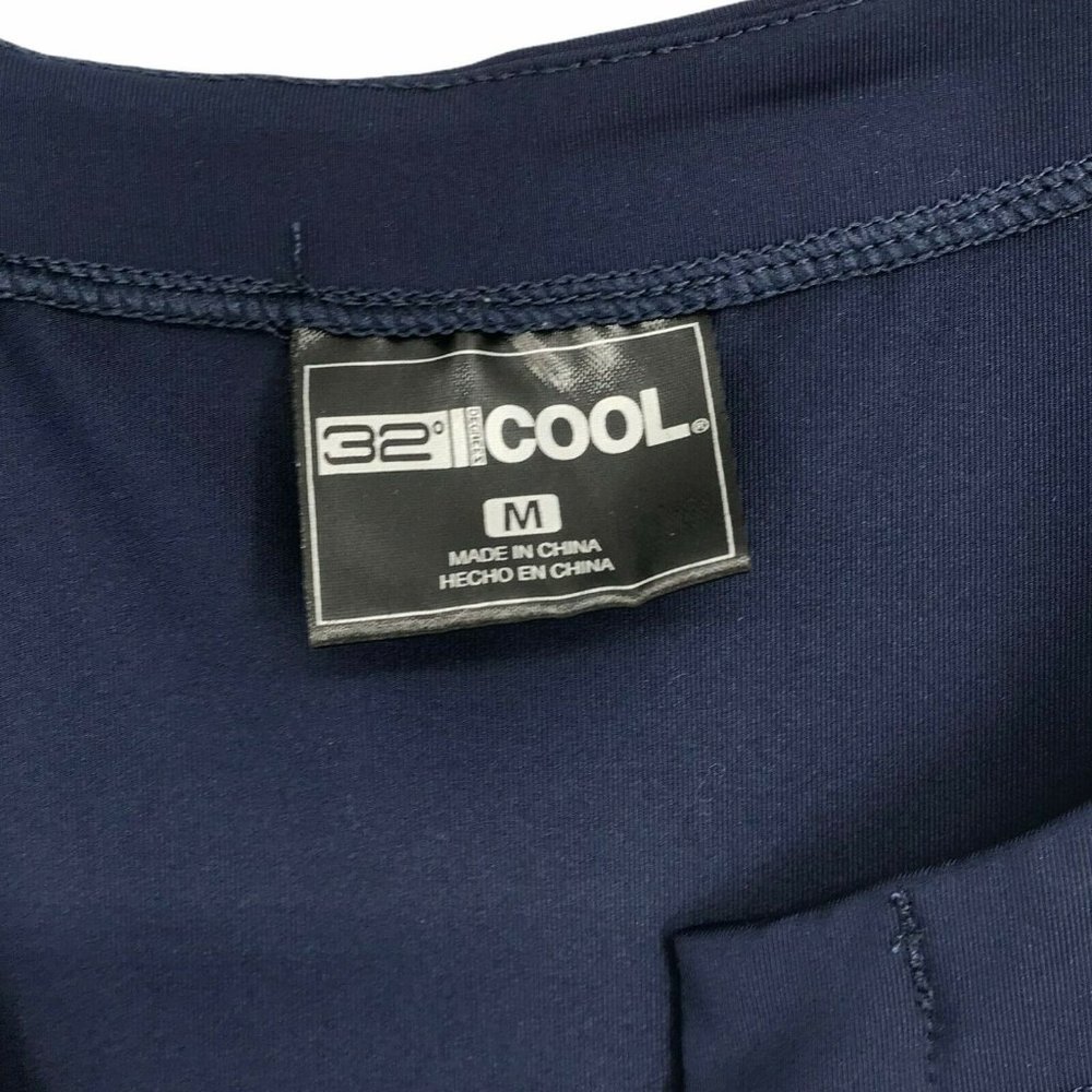 32 Degrees Cool Women's Cool Beach Cover Up Blue - Picture 5 of 8